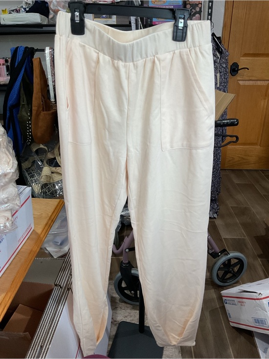 heyson Pants - B066 - HEYSON NWT Cream Ivory Jogger Lounge Pants